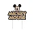 Vela Mickey Colorido Glitter Dourado Disney - 1 unidade - Rizzo - Imagem 1