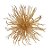 Decoração Enfeite Natalino Ouriço - Dourado - 15cm - 1 UN - Rizzo - Imagem 1