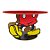 Porta Doces - Mickey - MDF - 1 unidade - Grintoy - Rizzo - Imagem 1