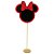 Mini Lousa C/ Haste - Silhueta Minnie Mouse - MDF - 1 unidade - Grintoy - Rizzo - Imagem 1