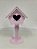 R25 - Decoração de MDF  - Casa Pássaro - Rosa - 01 Unidade - Mara Móveis - - Imagem 1