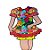 Painel para Foto de Festa Junina Mulher em MDF - 134cm x 72cm - 1 unidade - Rizzo - Imagem 1