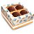 Caixa 4 Bombons Quadrado com Visor - Bluey - 1 unidade - Festcolor - Rizzo - Imagem 1