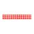 Fita Xadrez Vermelho e Branco - Ref. 7803/1 - 10m x 22mm - 1 unidade - Rizzo - Imagem 1