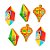 Balão Decorativo de Festa Junina - 6 unidades - Rizzo - Imagem 1