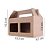 Caixa Maleta Para 2 Potes de 150 ml - Kraft - 10 unidades - Rizzo - Imagem 2