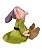 Pelúcia Dunga 22cm - Branca de Neve - 1 unidade - Disney Original - Rizzo - Imagem 2