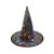 Chapéu de Bruxa Preto - Bruxa Colorida - Halloween - 1 unidade - Rizzo - Imagem 2