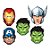 Aplique Imp em EVA - Vingadores - 5 unidades - Piffer - Rizzo - Imagem 1