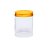 Pote Pet Cilindrico Tampa Ouro 250ml  - 1 unidade - Artegift - Rizzo - Imagem 1