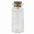 Potinho de Vidro Tampa de Rolha P 10ml - 1 unidade - Rizzo - Imagem 1