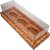 Caixa Ovo de Colher Triplo - Meio Ovo de 50g a 80g - Kraft Coelhos Coloridos - 5 unidades - Assk - Rizzo - Imagem 1