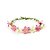 Tiara Coroa de Violetas Pink e Branco - 1 unidade - Cromus - Rizzo - Imagem 1
