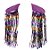 Ombreira Curta - Multicolor - Adulto - 13x12x32 cm - 1 Par  - Cromus - Rizzo - Imagem 1