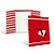 Convite Vermelho - Tropic - 8 unidades - Cromus - Rizzo - Imagem 1