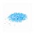 Confete Mini Picadinho Metalizado Azul Claro - 100g - 1 unidade - Cromus - Rizzo - Imagem 1