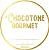 Adesivo "Chocotone Gourmet" - Ref.2048 - Hot Stamping - 50 unidades - Stickr - Rizzo - Imagem 1