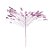 Galho Natal Frutinhas Com Glitter Rosa - 54cm  - 1 unidade - Cromus - Rizzo - Imagem 1