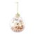 Bolas de Natal Transparente - Bolas de Ouro - 10 cm - 4 unidades - Cromus - Rizzo - Imagem 1