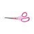 Tesoura Rosa - 19 cm - 1 unidade - Acrilex - Rizzo - Imagem 1