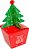 Caixa Pop Up - Árvore de Natal - "Feliz Natal" - Ref. C3837 - 10 unidades - Ideia Embalagens - Rizzo - Imagem 1