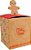 Caixa Pop Up - Biscuit - Biscoito de Gengibre - Kraft - Ref. C3903 - 10 unidades - Ideia Embalagens - Rizzo - Imagem 1