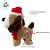 Cachorrinho Decorativo de Natal - Com Movimento - 30 Centímetros - 1 unidade - Rizzo - Imagem 5
