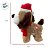 Cachorrinho Decorativo de Natal - Com Movimento - 30 Centímetros - 1 unidade - Rizzo - Imagem 6