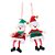 Enfeite decorativo Elfo Feminino - Cromus Natal - 1 unidade - Rizzo - Imagem 1