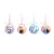 Kit Bola de Natal - Frozen - 8 cm - Natal Disney - 4 unidades - Cromus - Rizzo - Imagem 1
