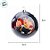 Kit Bola de Natal - Avengers - 8 cm - Natal Marvel - 4 unidades - Disney Original - Rizzo - Imagem 3