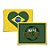 Jogo Americano Individual para Mesa " 42x32cm"  -   Brasil Copa 2022 - 8 unidades - Cromus - Imagem 1