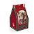 Caixa Panetone - Noel Carmin - 14 x 14 x 22,5 cm - 500 g - Cromus Natal - 10 unidades - Rizzo - Imagem 1