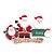 Kit Fechamento Para Presentes - Nicolau - 11 x 8,5  cm - Cromus Natal - 20 unidades - Rizzo - Imagem 1
