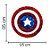 Aplique Gliter Vingadores Capitão América - 06x05 - Ref.331004 - 6 unidades - Piffer - Rizzo - Imagem 2