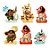 KIT Enfeites de Mesa Moana - 03x01 - Ref.307034 - 6 unidades - Piffer - Rizzo - Imagem 2