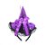 Tiarinha Chapéu de Bruxa Fofo - "Roxo" - 1 unidade - Rizzo - Imagem 1
