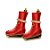 Patins de Gelo Natalino Vermelho P/ Pendurar 10 cm - Cromus Natal - 2 unidades - Rizzo - Imagem 1