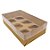 Caixa Transparente - 6 Cupcake - Kraft - 30 x 18 x 8 cm  - 5 unidades - Assk - Rizzo - Imagem 1