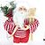 Papai Noel com Skis - "Noel de Camisa Listrada Vermelho e Branco" - Cromus Natal - 1 unidade - Rizzo - Imagem 1