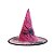 Chapéu Bruxa - Festa Halloween - Rosa - 1 unidade - Rizzo - Imagem 1