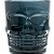 Kit Copo de Shot Caveira de Vidro Transparente Preto - 6 Unidades - Rizzo - Imagem 1