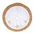 Saia Para Árvore - Floco Neve - Branco/Dourado -120cm - 1 unidade - Cromus - Rizzo - Imagem 1