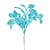 Galhos Curtos - Folhas de Glitter - Azul - 1 unidade - Cromus - Rizzo - Imagem 1