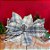 Poinsetia - Xadrez Azul - 54 x 14cm - Cod.FL1599 - 1 unidade -  - Rizzo - Imagem 1