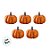 Abobora Minimoranga - 7,5 x 6,5 cm - Halloween - 5 unidades - Cromus - Rizzo - Imagem 2
