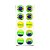 Adesivo Decorativo - Vai Brasil - 4cm x 4cm - 10 unidades - Cromus - Rizzo - Imagem 1