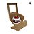 Caixa para Doces Bolos e Panetones tipo Practice com Visor - Kraft - 1 unidade - Ideia - Rizzo - Imagem 4