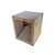 Caixa Mini Panetone Tampa e Visor Transparente - Cód.2141 - Kraft - 01 unidade - Ideia Embalagens - Rizzo - Imagem 1