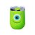 Copo Mike Wazowski Monstros SA - 400ml - 1 unidade - Zona Criativa - Rizzo - Imagem 1